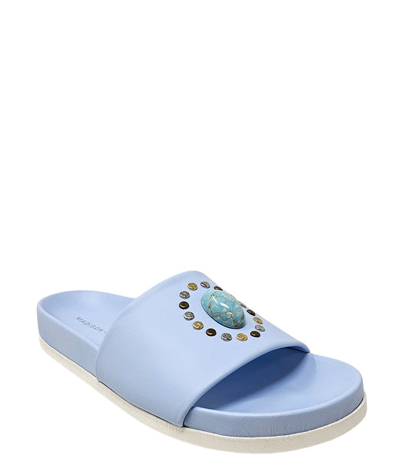 Madison Maison™ Athena Sky Blue Open Toe Sandal-NOBLEMARS