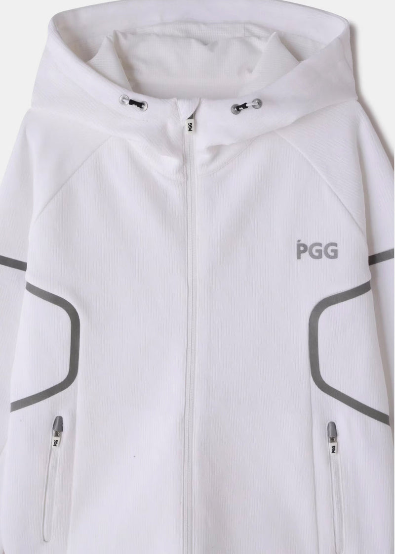 PGG White Hoodie Jacket - NOBLEMARS