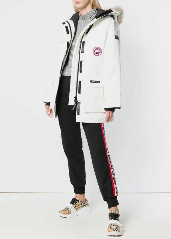 CANADA GOOSE White Expedition Parka - NOBLEMARS