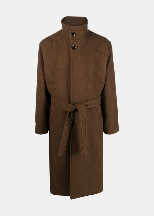 LEMAIRE Brown Bathrobe Coat - NOBLEMARS