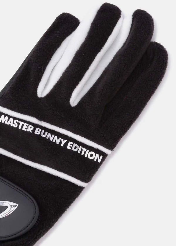MASTER BUNNY EDITION Black Fleece Gloves - NOBLEMARS