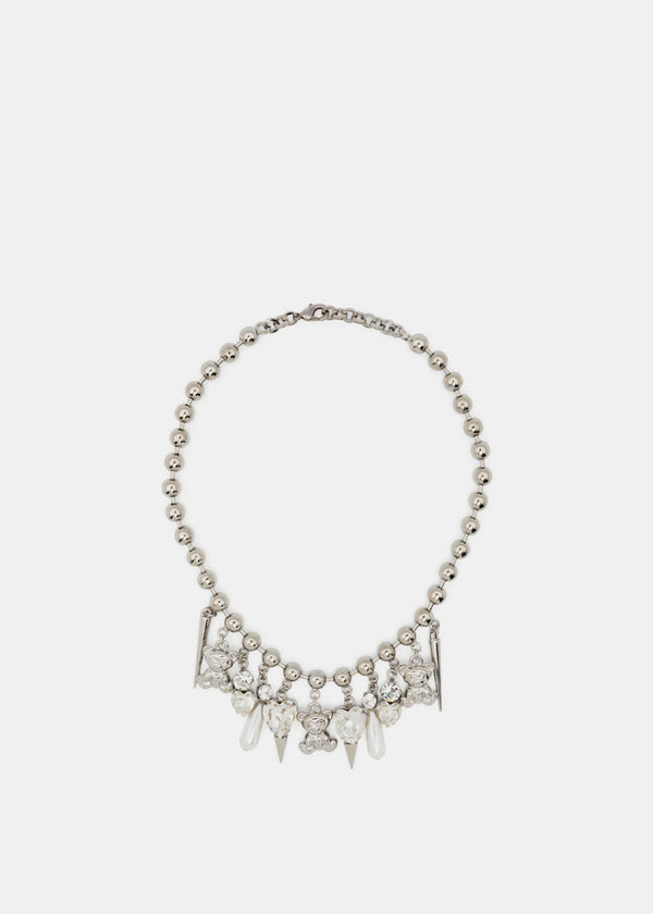 ALESSANDRA RICH Multiple Charms Chain Necklace - NOBLEMARS