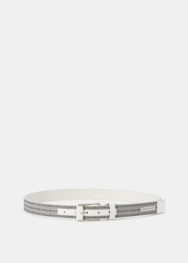 PEARLY GATES Grey Tape Belt - NOBLEMARS