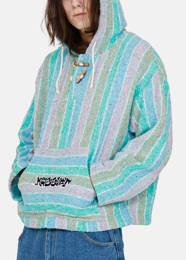 Rassvet Multicolor Knit Striped Hoodie - NOBLEMARS