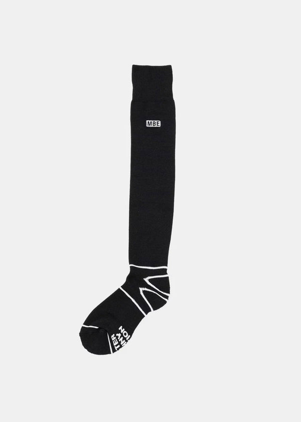 MASTER BUNNY EDITION Black Cool Touch Heel Hold Knee High Socks - NOBLEMARS