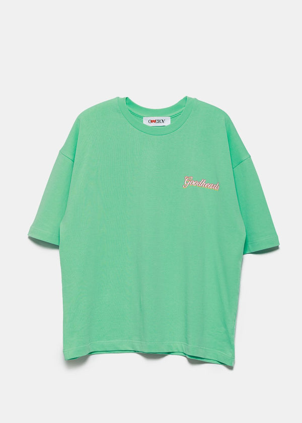 XOXOGOODBOY Mint Oversized Logo Graphic T-Shirt - NOBLEMARS