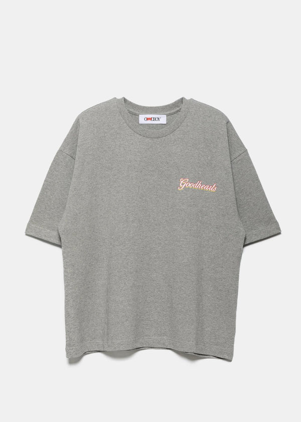 XOXOGOODBOY Grey Oversized Logo Graphic T-Shirt - NOBLEMARS
