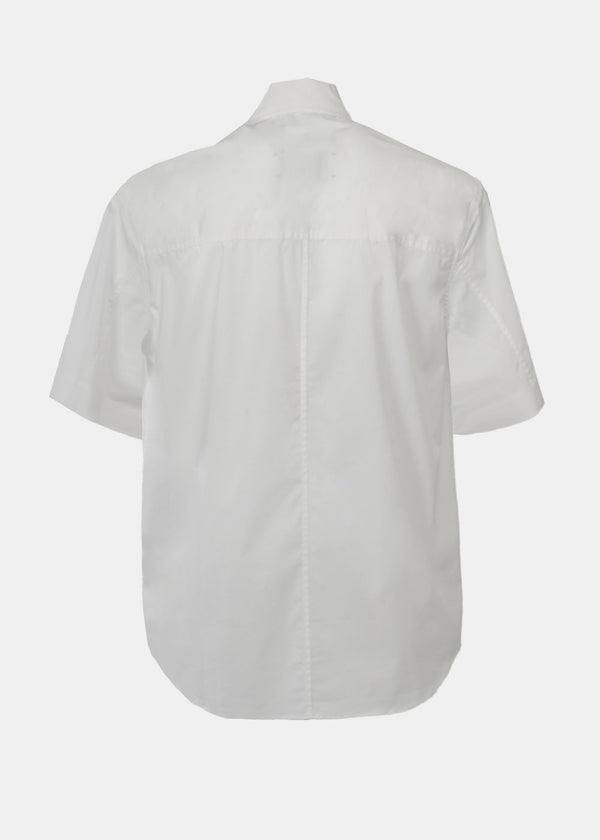 Song For The Mute White Military Shirt - NOBLEMARS