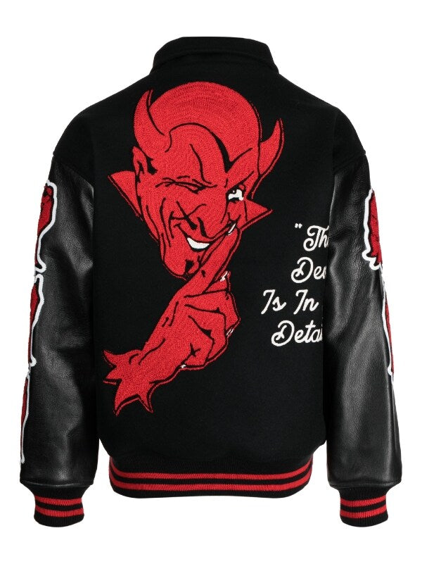 SAINT MICHAEL MEN Devil Varsity Jacket - NOBLEMARS