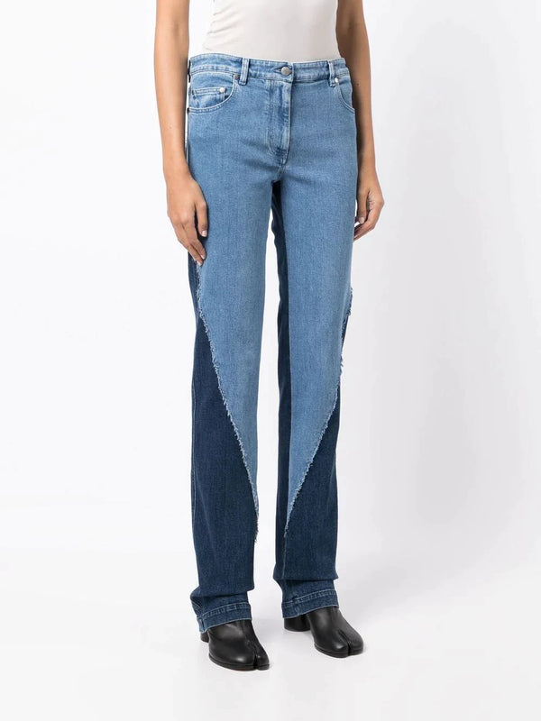 PETER DO WOMEN TWISTED SLIM JEANS - NOBLEMARS