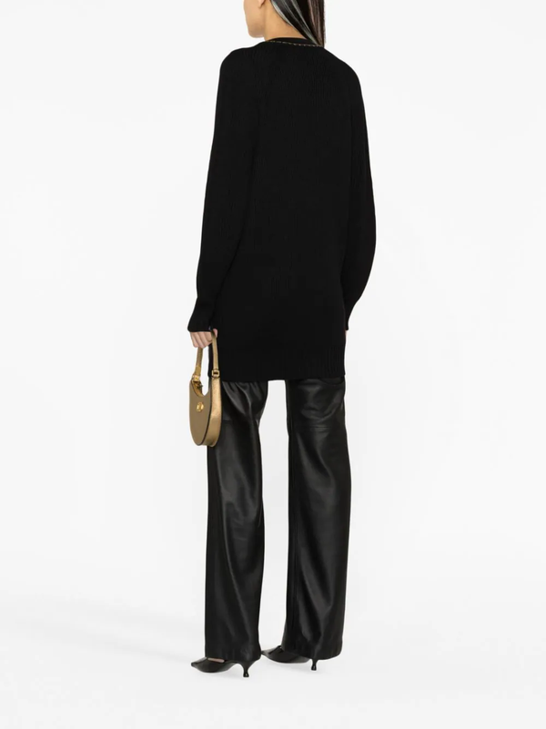 Versace Women Essential Knit Long Cardigan
