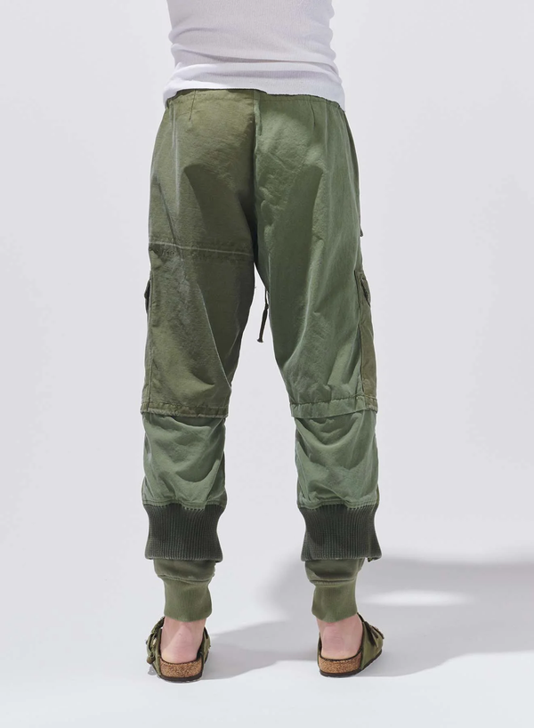 GREG LAUREN Men Army Jacket Front Zip Pants - NOBLEMARS