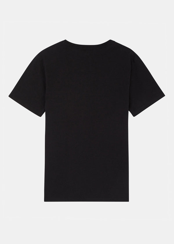 Maison Kitsun¨¦ Black Fox Head Patch T-Shirt - NOBLEMARS