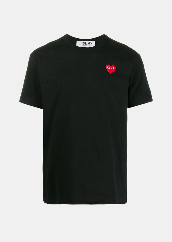 Comme des Garçons Play Black Red Heart T-Shirt - NOBLEMARS