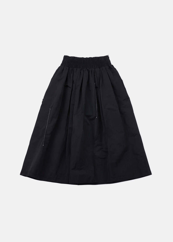 ADER error Black Flutt Skirt