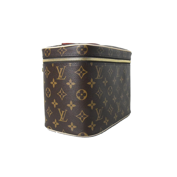 Louis Vuitton Nice BB Toiletry Pouch Monogram Brown - NOBLEMARS