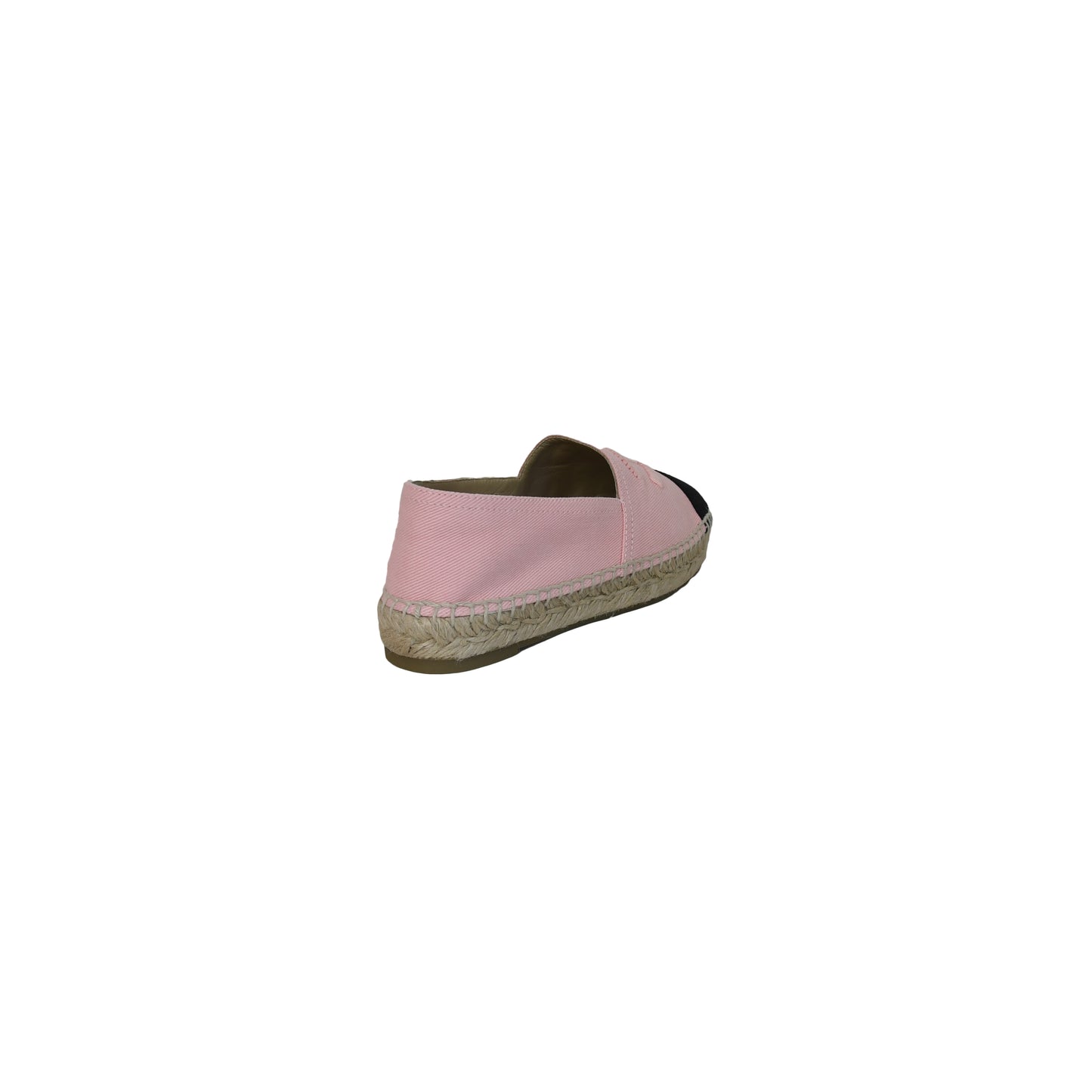 Chanel Denim Espadrilles Pink Black