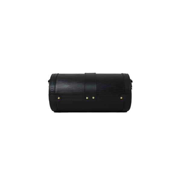 LOUIS VUITTON Epi Papillon Trunk Black 1265251