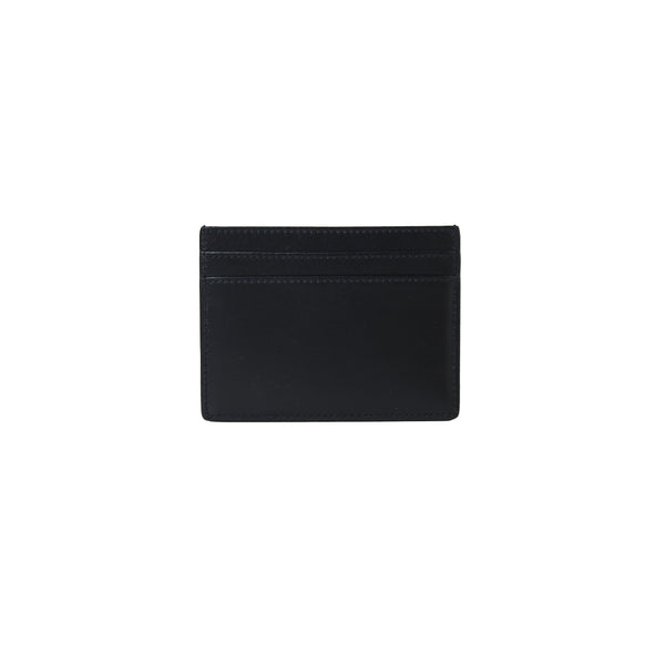 Saint Laurent Leather Card Holder Studded Black - NOBLEMARS