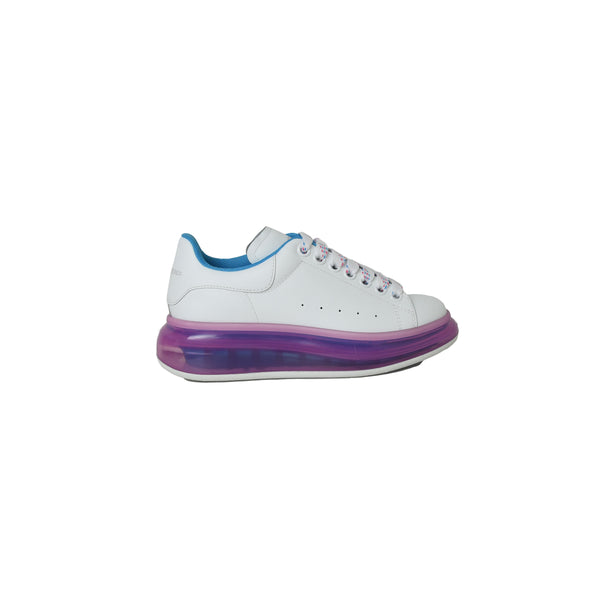 Alexander Mcqueen Larry Sneakers White Pink Blue - NOBLEMARS