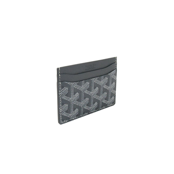 Goyard Classic Pattern Leather Card Holder Brown - NOBLEMARS