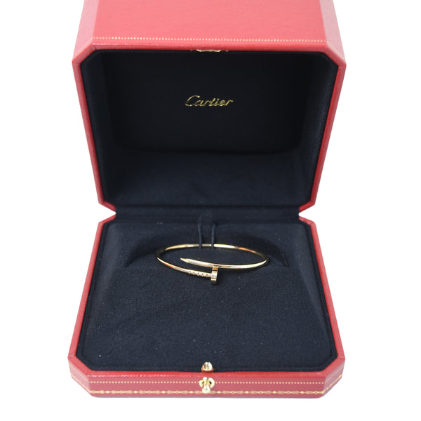 Cartier Juste un Clou Nail Bracelet Gold 15 CM