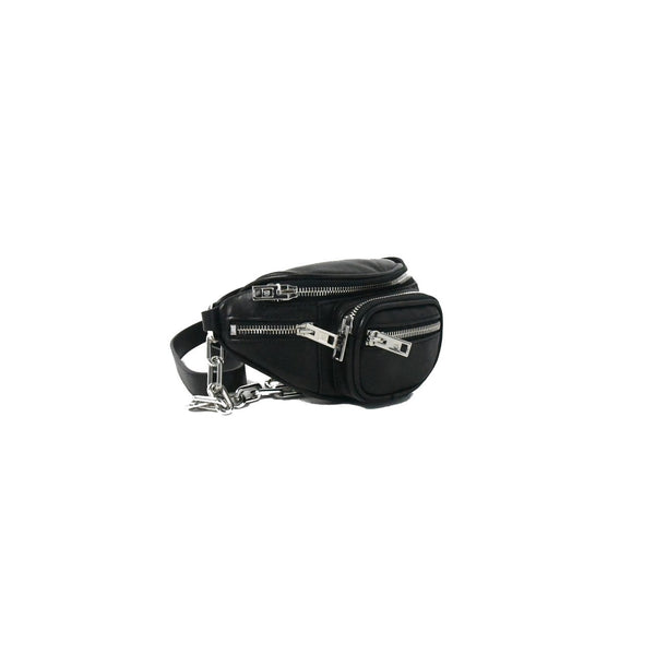 Alexander Wang Mini Leather Belt Bag Black - NOBLEMARS