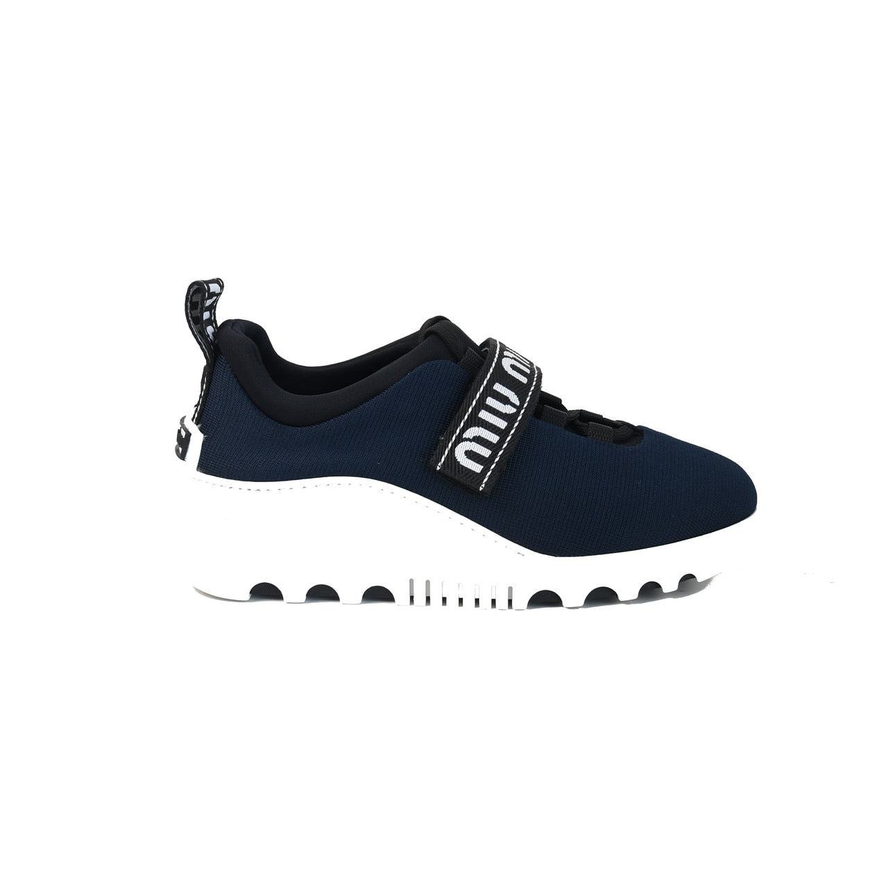 Miu Miu Maglia Stretch Sneaker Blue - NOBLEMARS