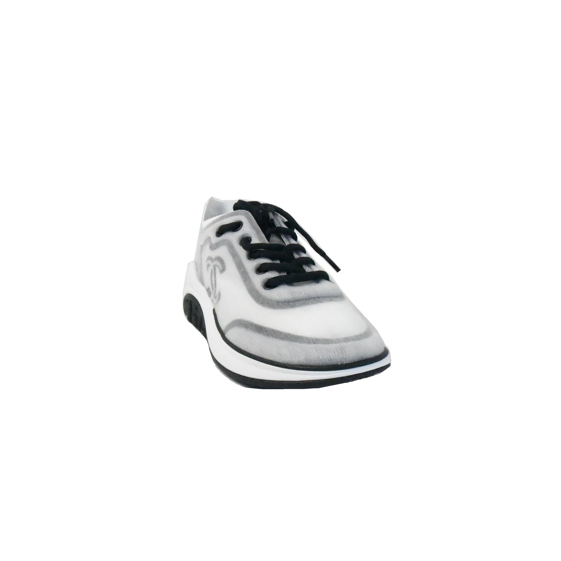 Chanel Mesh Lycra Sneaker Black - NOBLEMARS