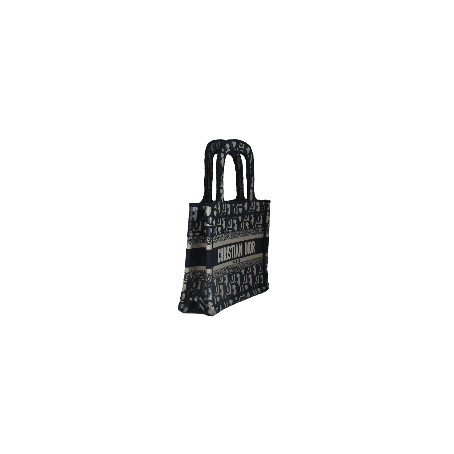 Dior Mini Book Tote Blue - NOBLEMARS