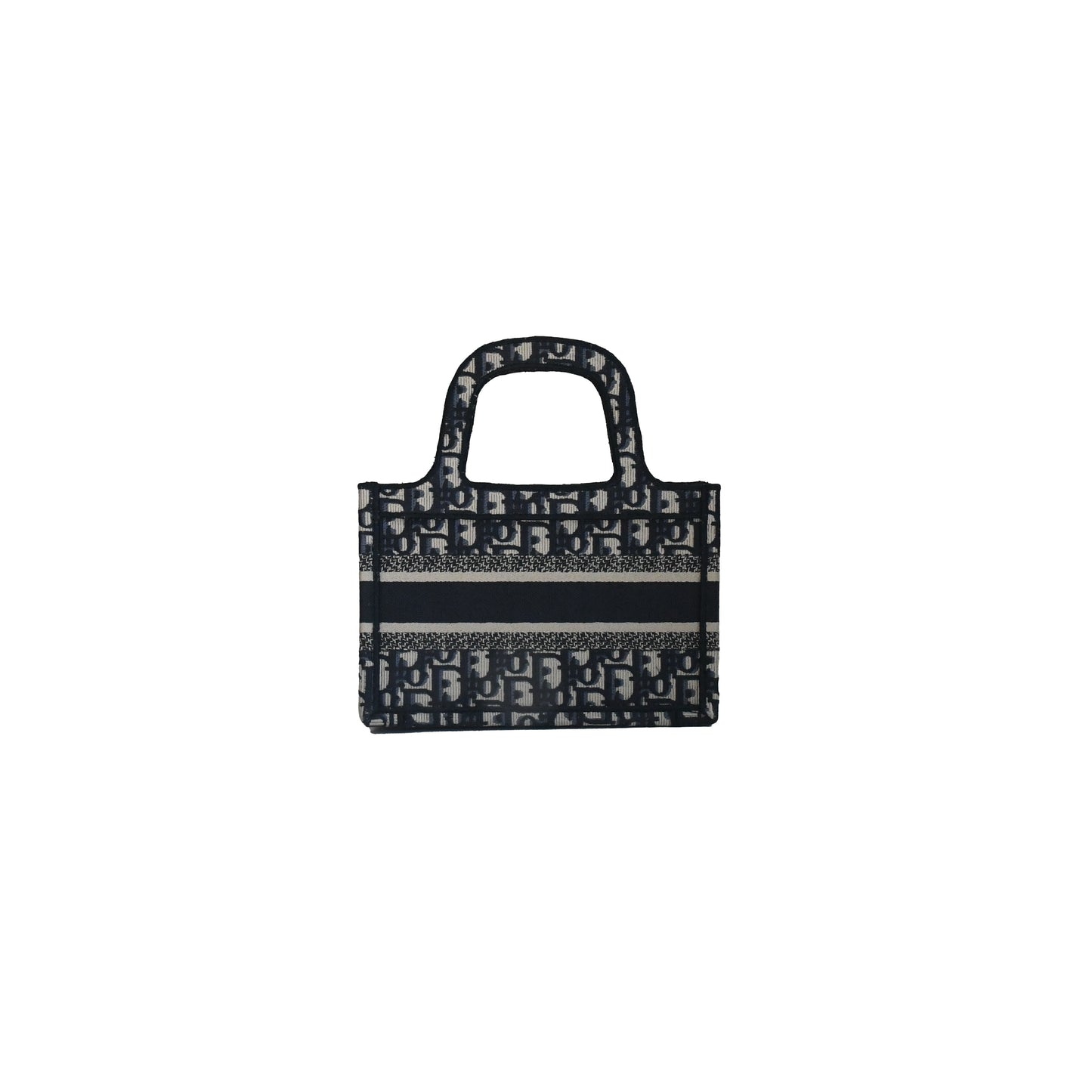Dior Mini Book Tote Blue - NOBLEMARS