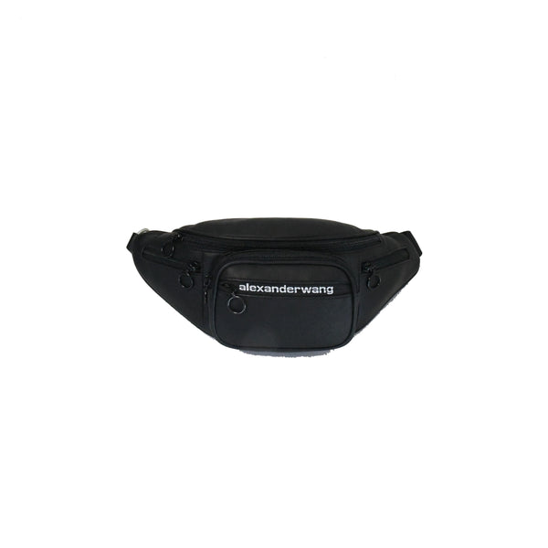 Alexander Wang Logo Belt Bag Black - NOBLEMARS