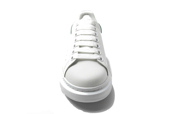 Alexander Mcqueen Oversized Calfskin Sneaker Green-White 45 - NOBLEMARS
