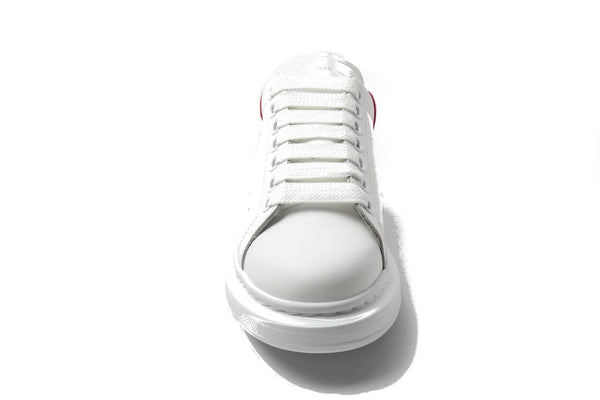 Alexander Mcqueen Over sized Calfskin Sneaker Red White - NOBLEMARS