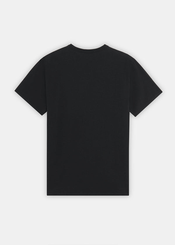 MAISON KITSUNE Black Fox Patch Pocket T-Shirt