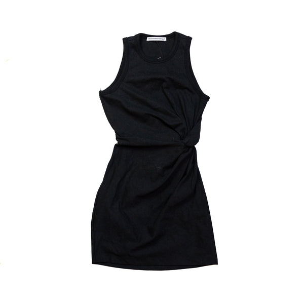 Black fitted hotsell tank dress