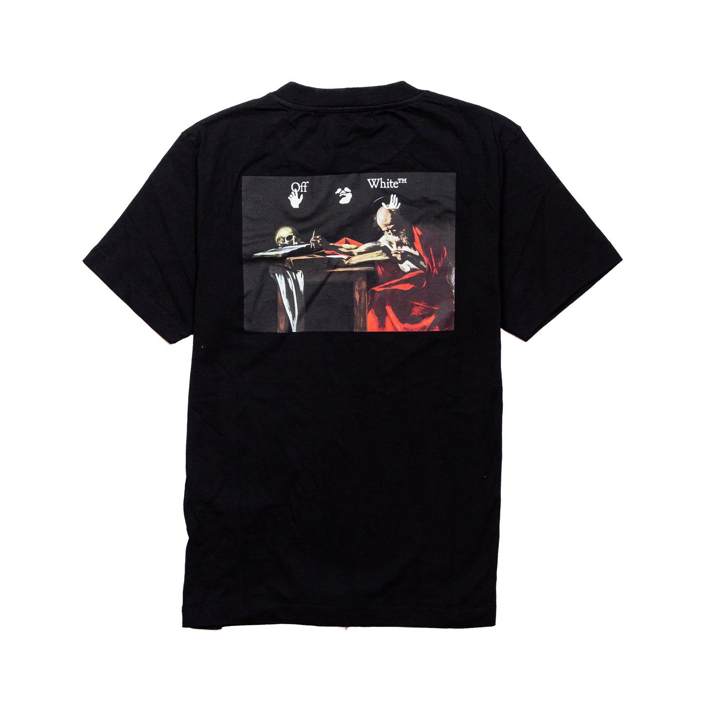 Off-White Caravaggio Jersey T-Shirt Black - NOBLEMARS