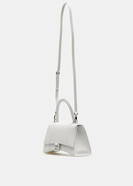 Balenciaga White & Black Small Sneakerhead Hourglass Bag - NOBLEMARS