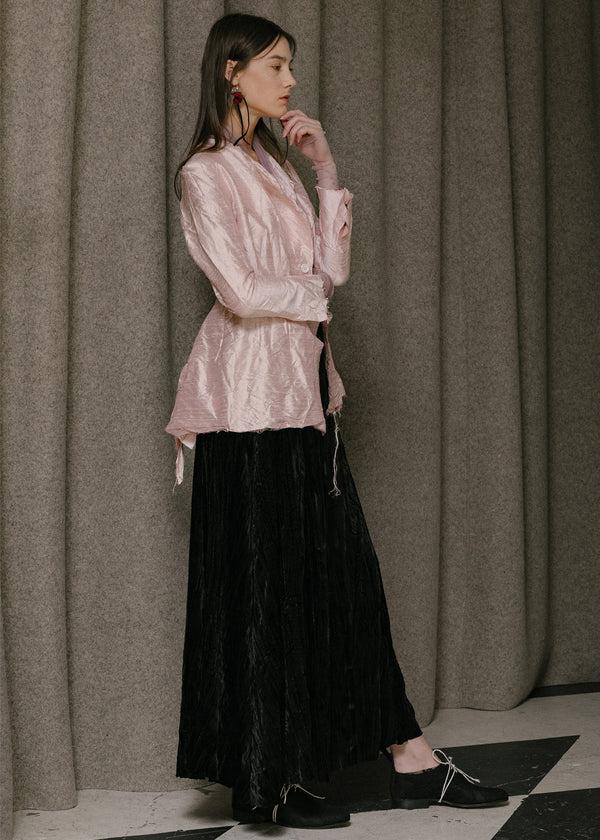 Elena Dawson Light Pink Dress Jacket - NOBLEMARS