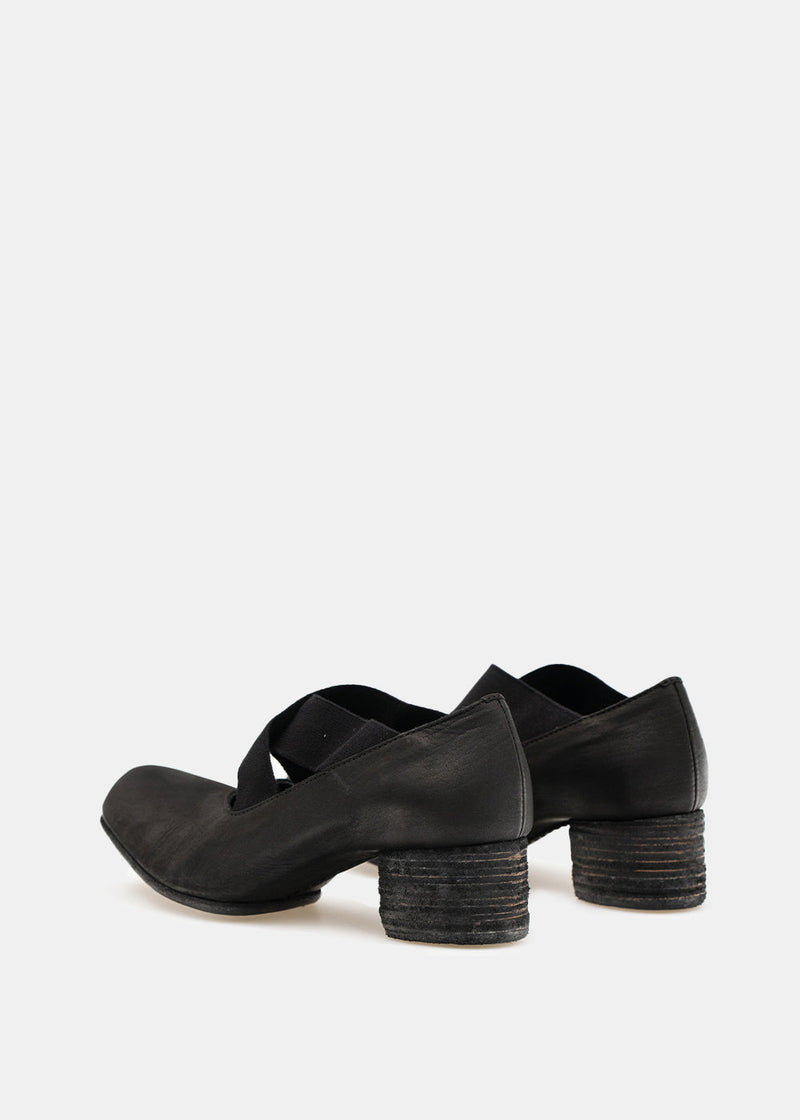 UMA WANG Black High Ballet Shoes - NOBLEMARS