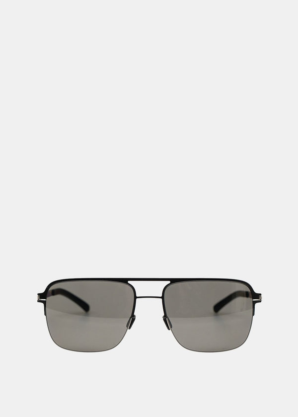 Mykita Dark Grey Solid COLBY Sunglasses - NOBLEMARS