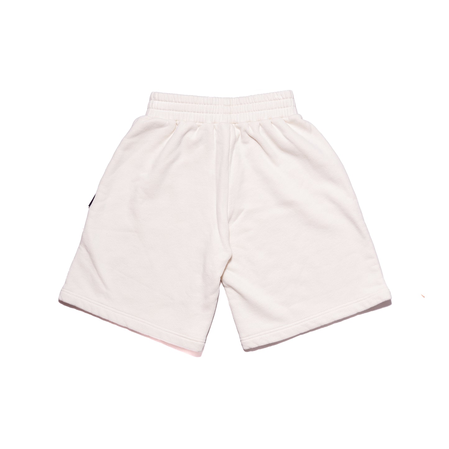 Palm Angels Spray Heart Sweatshorts Shorts White - NOBLEMARS