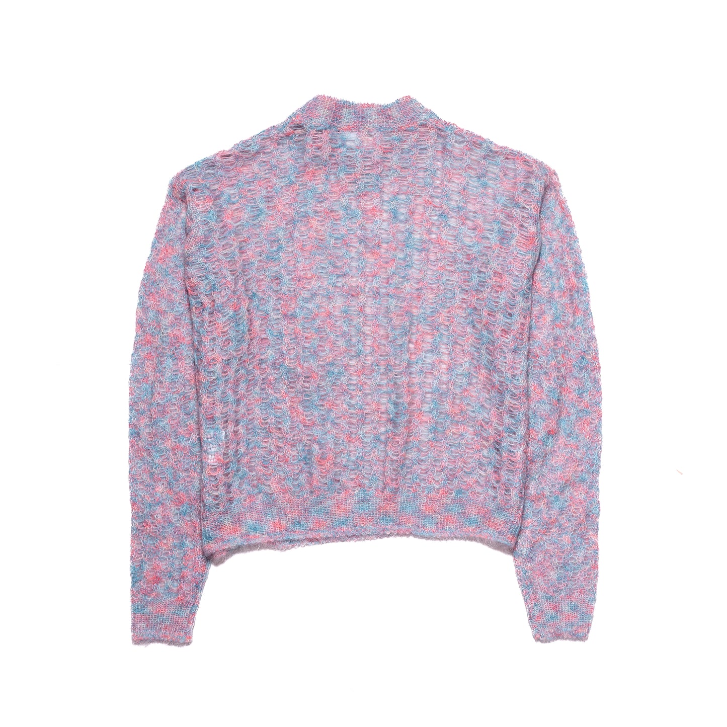 Acne Studios Pastle Open Woven Knitwear Pink Blue - NOBLEMARS