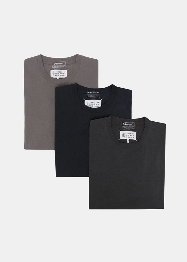 Maison Margiela Black Cotton T-Shirts - NOBLEMARS