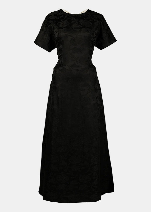 Uma Wang Black & White Jacquard Ambergris Dress