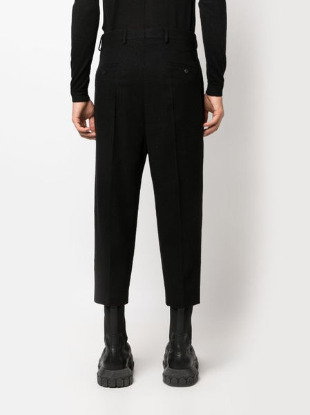 Rick Owens Men Astaires Cropped Pants - NOBLEMARS