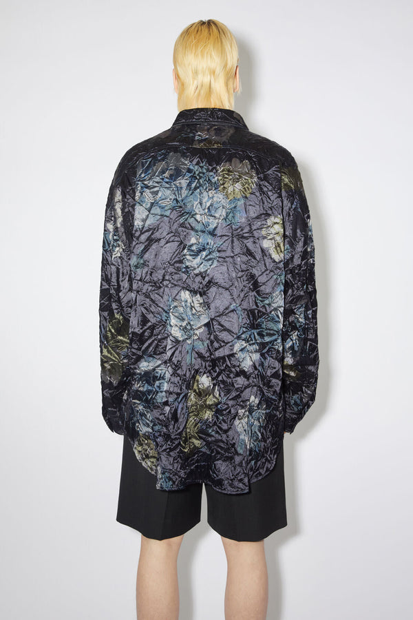 ACNE STUDIO PRINTED BUTTON-UP SHIRT - NOBLEMARS