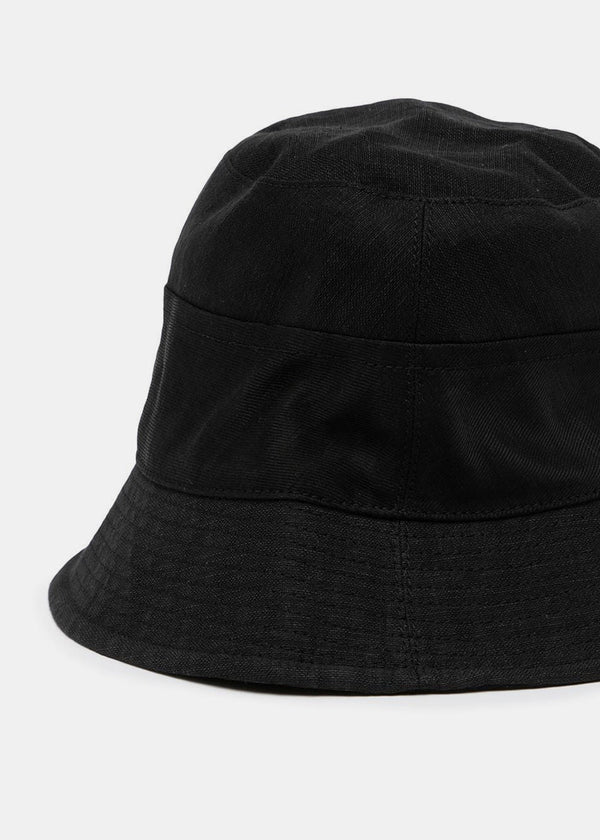 Ziggy Chen Black Bucket Hat - NOBLEMARS