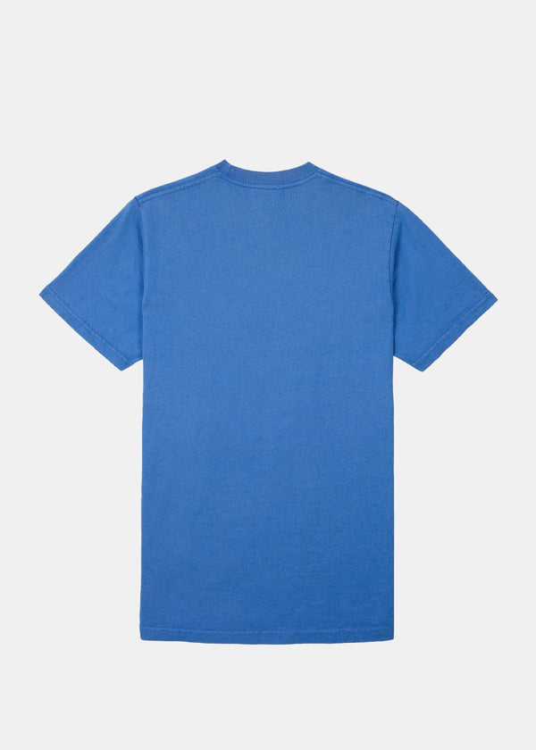 Sporty & Rich Blue 80s Fitness T-Shirt - NOBLEMARS
