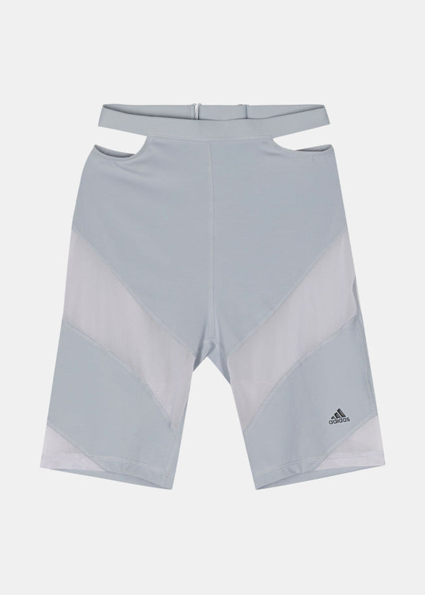 ADIDAS Grey Short bike shorts-NOBLEMARS